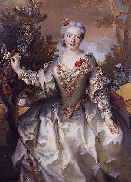 Nicolas de Largilliere Portrait of Louise-Madeleine Bertin, Countess of Montchal